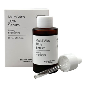 Сыворотка для лица с комплексом витаминов Multi Vita 10% Serum The Face Shop Сыворотка для лица с комплексом витаминов Multi Vita 10% Serum The Face Shop