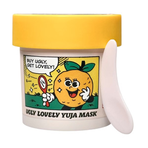 Маска для яркости кожи лица Yuja Mask Ugly Lovely The Face Shop Маска для яркости кожи лица Yuja Mask Ugly Lovely The Face Shop