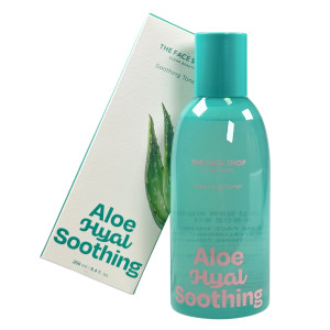 Тонер для лица успокаивающий Aloe Hyal Soothing Toner The Face Shop Тонер для лица успокаивающий Aloe Hyal Soothing Toner The Face Shop