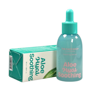 Сыворотка для лица успокаивающая Aloe Hyal Soothing Serum The Face Shop Сыворотка для лица успокаивающая Aloe Hyal Soothing Serum The Face Shop