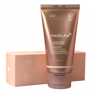 Маска для лица ночная Collagen Night Wrapping Mask Medicube Маска для лица ночная Collagen Night Wrapping Mask Medicube