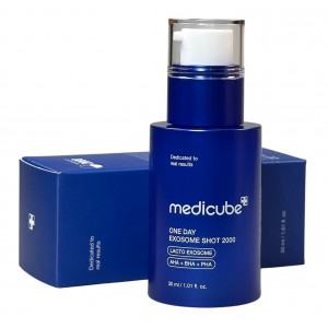 Сыворотка для сужения пор с микроиглами One Day Exosome Shot 2000 Medicube Сыворотка для сужения пор с микроиглами One Day Exosome Shot 2000 Medicube