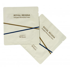 Крем для лица мини-соше Royal Regina Energetic Recharging Cream The history of Whoo
