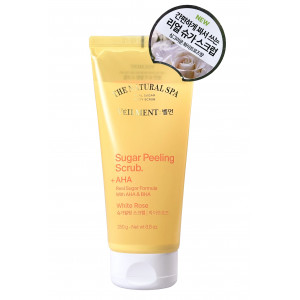 Пилинг для тела Sugar Peeling Scrub + AHA White Rose The Natural SPA Veilment