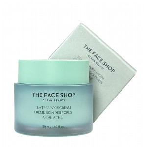 Крем для проблемной кожи лица Tea Tree Pore Cream The Face Shop