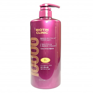 Шампунь для волос укрепляющий PPM Biotin Clinic Biotin&Beer Yeast Shampoo Elastine
