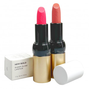 Помада для губ New Bold Sheer Glow Lipstick The Face Shop