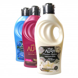 Кондиционер для белья парфюмированный Shafran Aura Premium Perfume Ultra-Concentrated Fiber Softener LG H&H