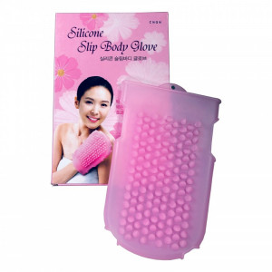 Массажная силиконовая перчатка для тела Silicone Slip Glove