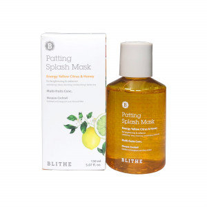 Маска-коктейль для лица Patting Splash Mask Energy Yellow Citrus&Honey Blith