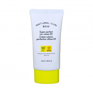 Крем солнцезащитный увлажняющий Natural Sun Eco Super Perfect Sun Cream EX  SPF50/PA++++ The Face Shop