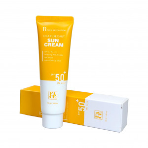 Солнцезащитный крем для лица Cica Pure Daily Sun Cream SPF50+/PA++++  Face Revolution