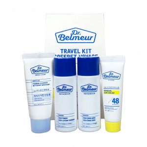 Средства для чувствительной кожи лица набор мини-формата Cica Advanced Travel Kit Dr.Belmeur The Face Shop